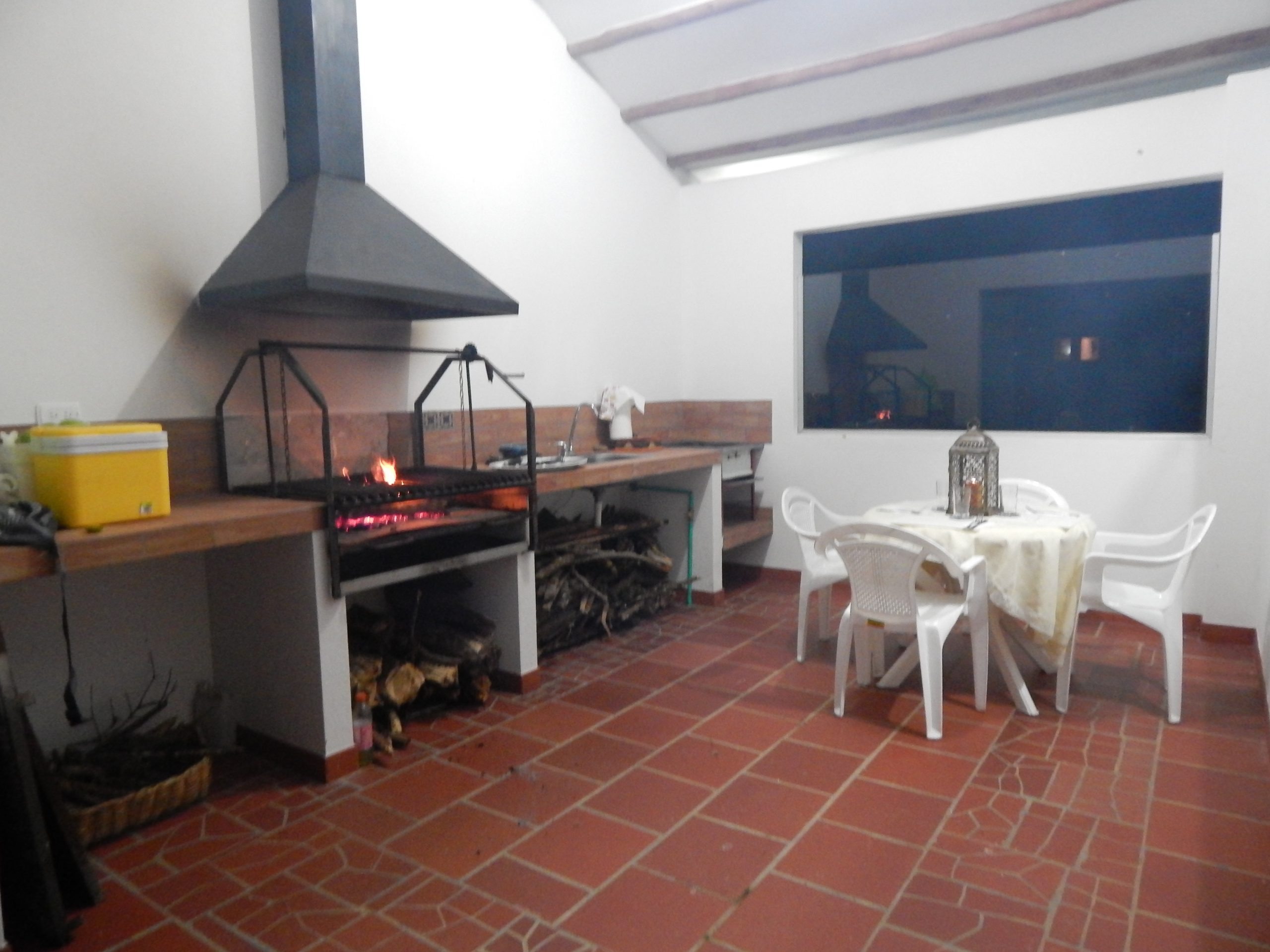 Asado y planes en familia en La Calera